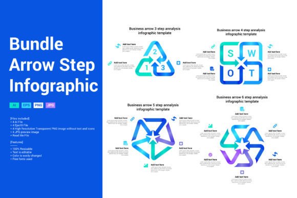 Enhance Your Workflow with the Bundle Arrow Step Infographic