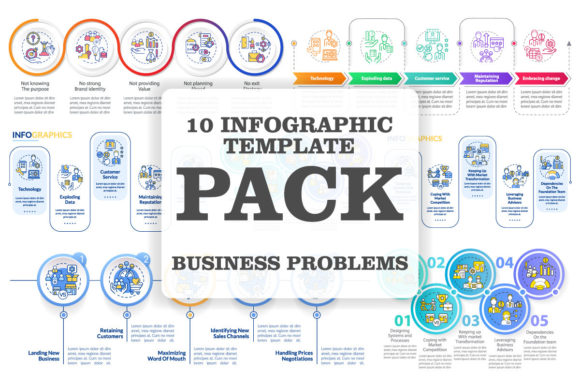 Master Business Challenges with Infographic Templates