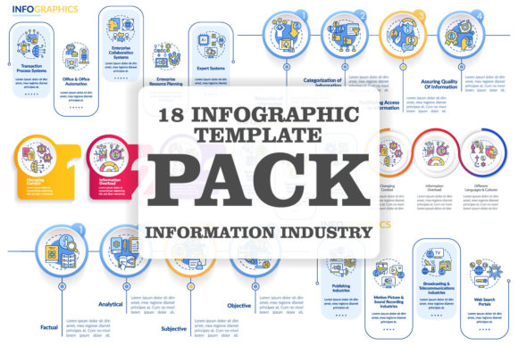 Mastering the Information Industry Infographic Set: A Comprehensive Guide