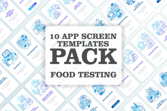 Streamlining Food Safety with Mobile App Screens