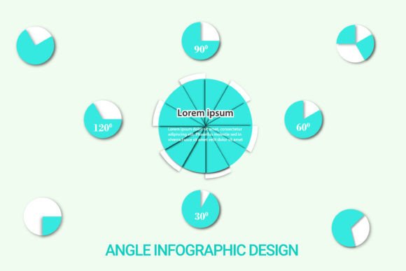 Understanding Degrees Set: Timeline Angle Info Graph