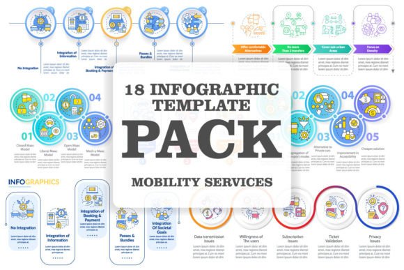Unlocking Workflow Efficiency with the Mobility Value Infographic Template Set