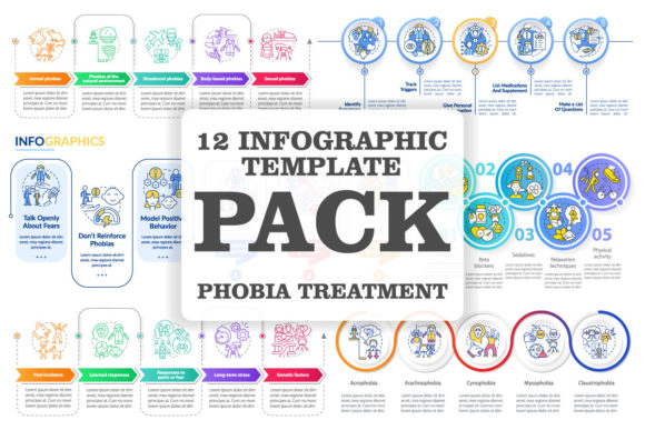 Visualizing Anxiety: The Power of Specific Phobias Infographic Templates