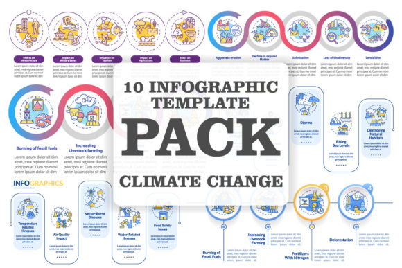Visualizing Climate Change: The Power of Infographic Templates